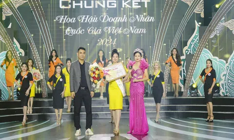 Nữ CEO Phan Thị Phê xuất sắc đạt danh hiệu “Người đẹp truyền thông” trong đêm chung kết Hoa hậu Doanh nhân Quốc gia Việt Nam 2024